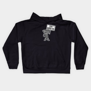 Stop Hammer time, this is not a drill screw clumsy Kids Hoodie